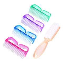 MODENGKONGJIAN handle grip nail brush pack in colors aids precise cleaning.