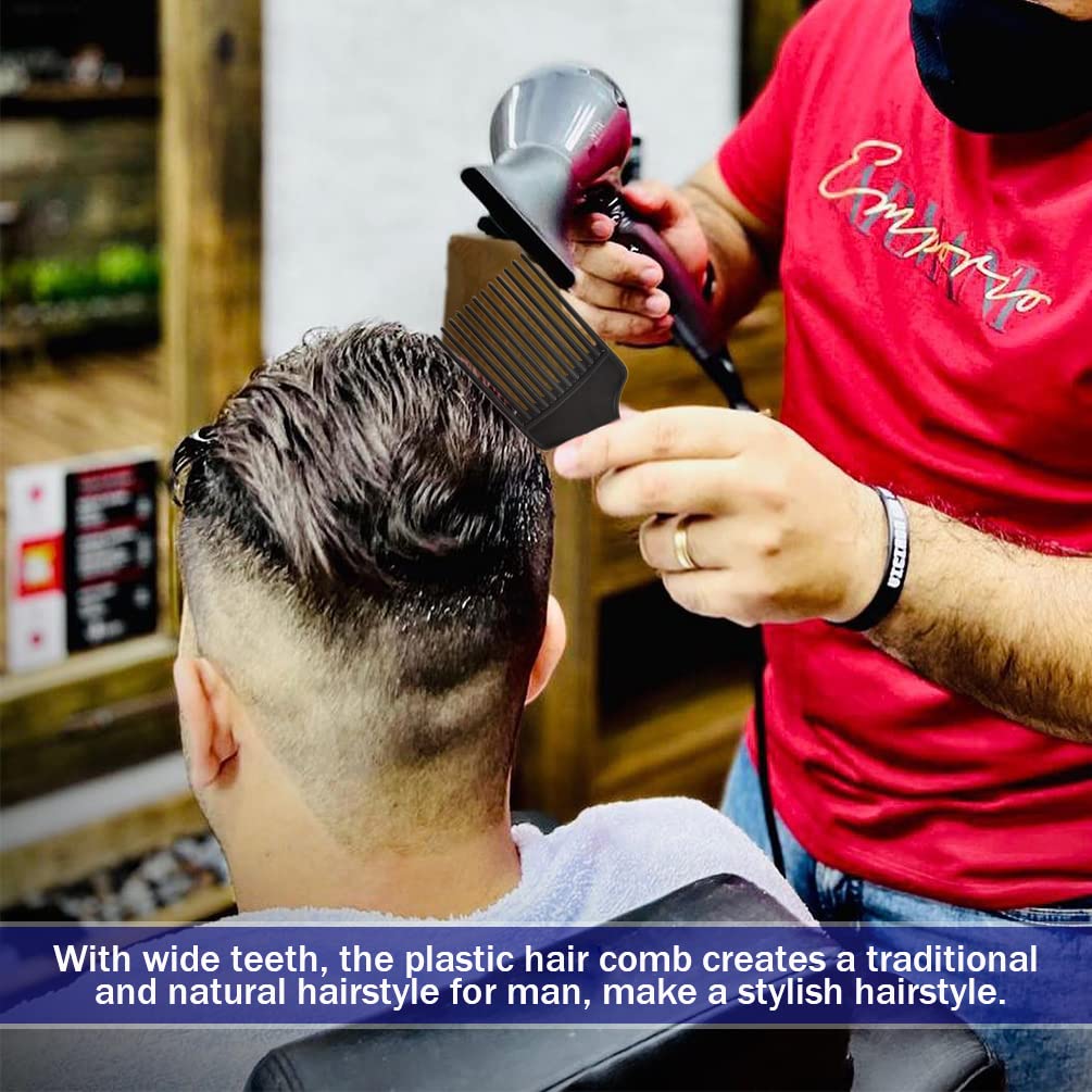 MODSIGHT blue Afro pick supports rapid detangling during wash-and-go styling.