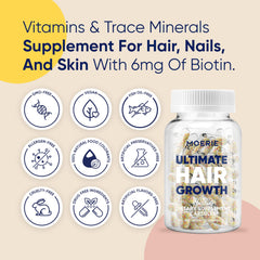 Colorful Moerie beadlets emphasize the innovative wellness formula.