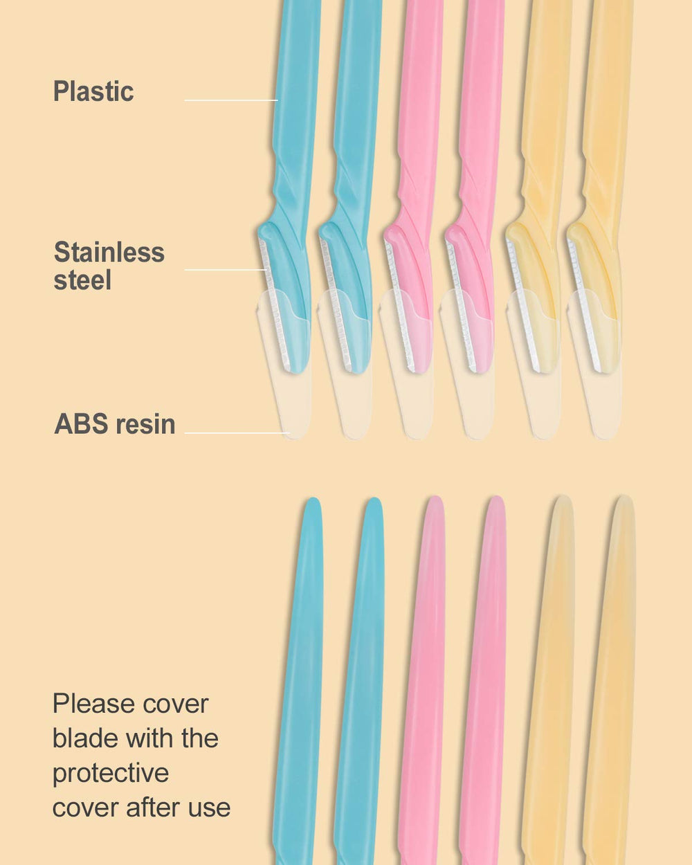 MoHern protective cover keeps the blades safe when not in use
