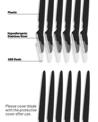 MoHern 30-piece face razor set for versatile at-home grooming.
