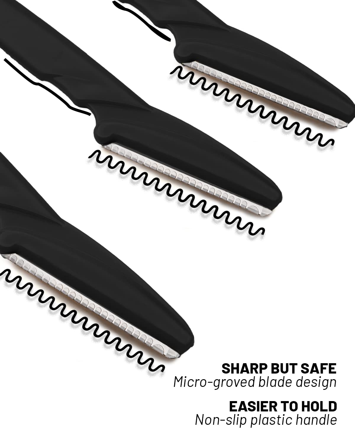 MoHern protective cover keeps blades safe between uses.