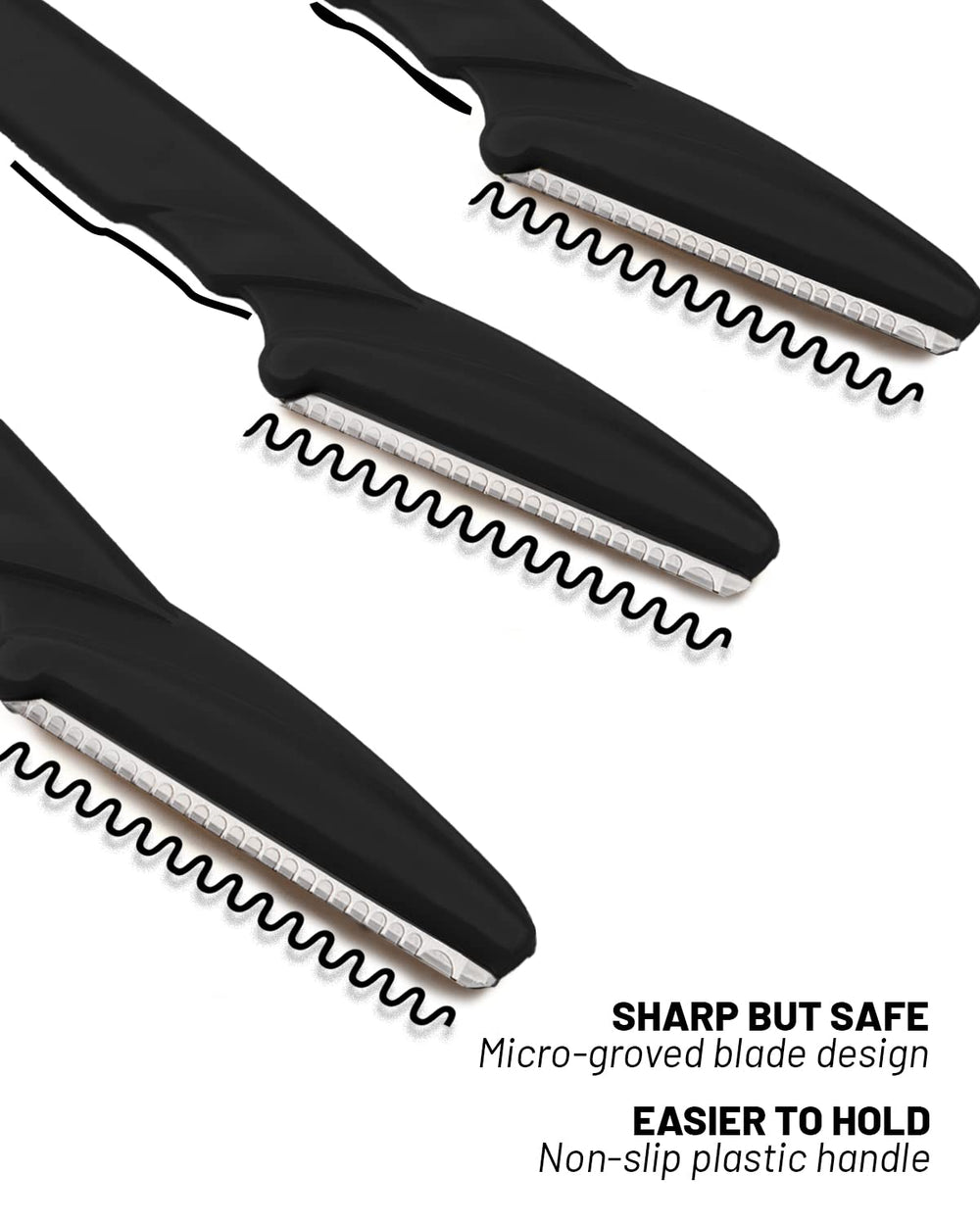 MoHern protective cover keeps blades safe between uses.