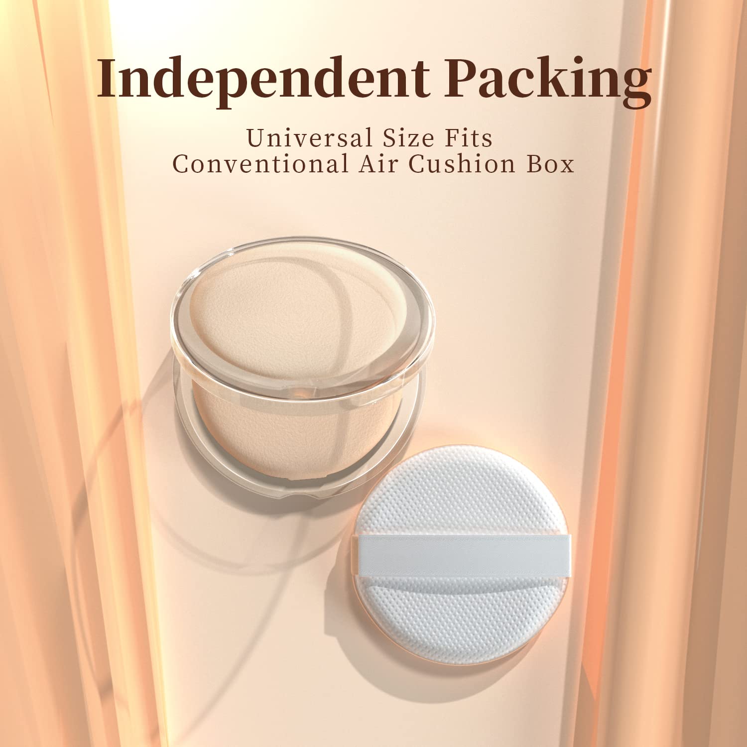 MOHOPE latex-free makeup sponge with soft texture for gentle blending