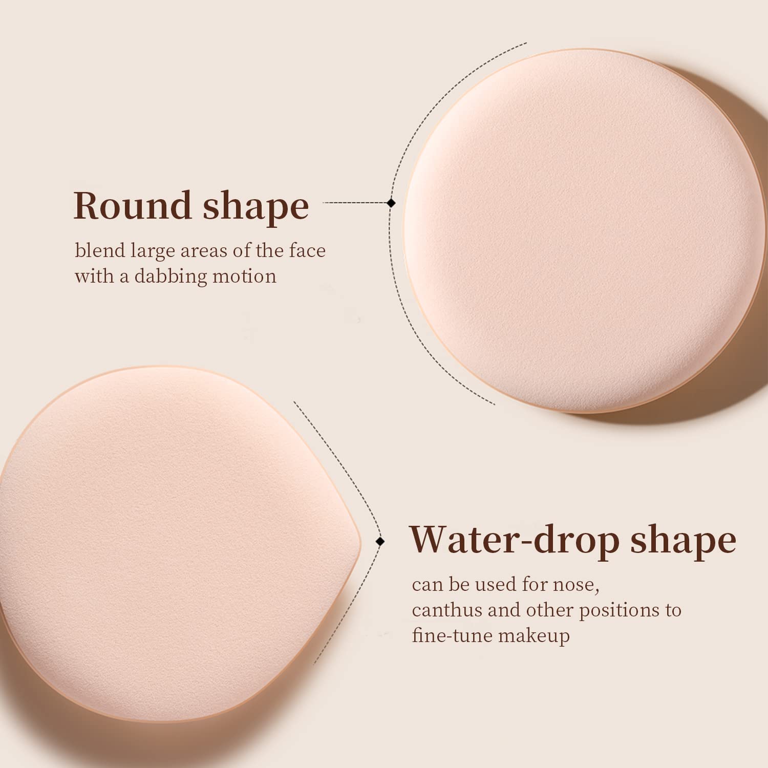 MOHOPE portable box keeps sponges organized for on-the-go touch-ups