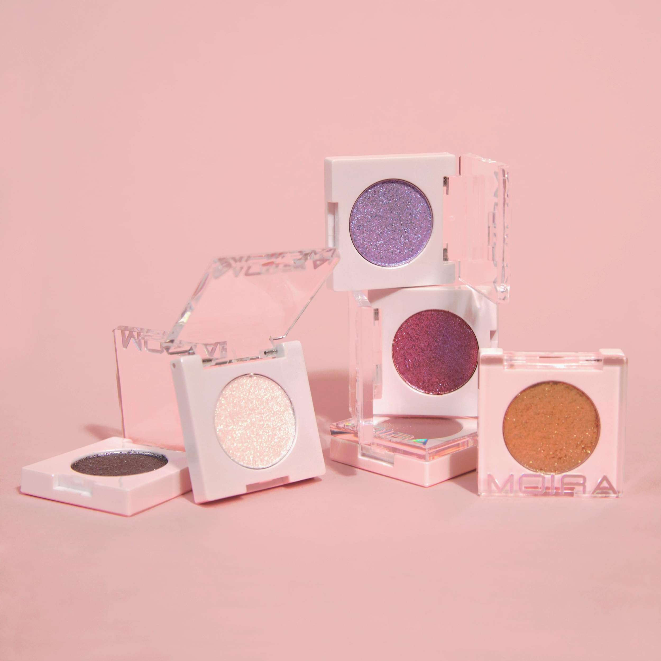Moira Chroma Light Shadow 004 Summer Dream lifestyle shot inspires radiant eye makeup.