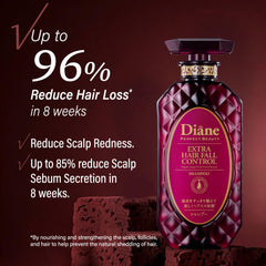 Moist Diane wasabi japonica serum jar closeup highlights scalp care benefits.