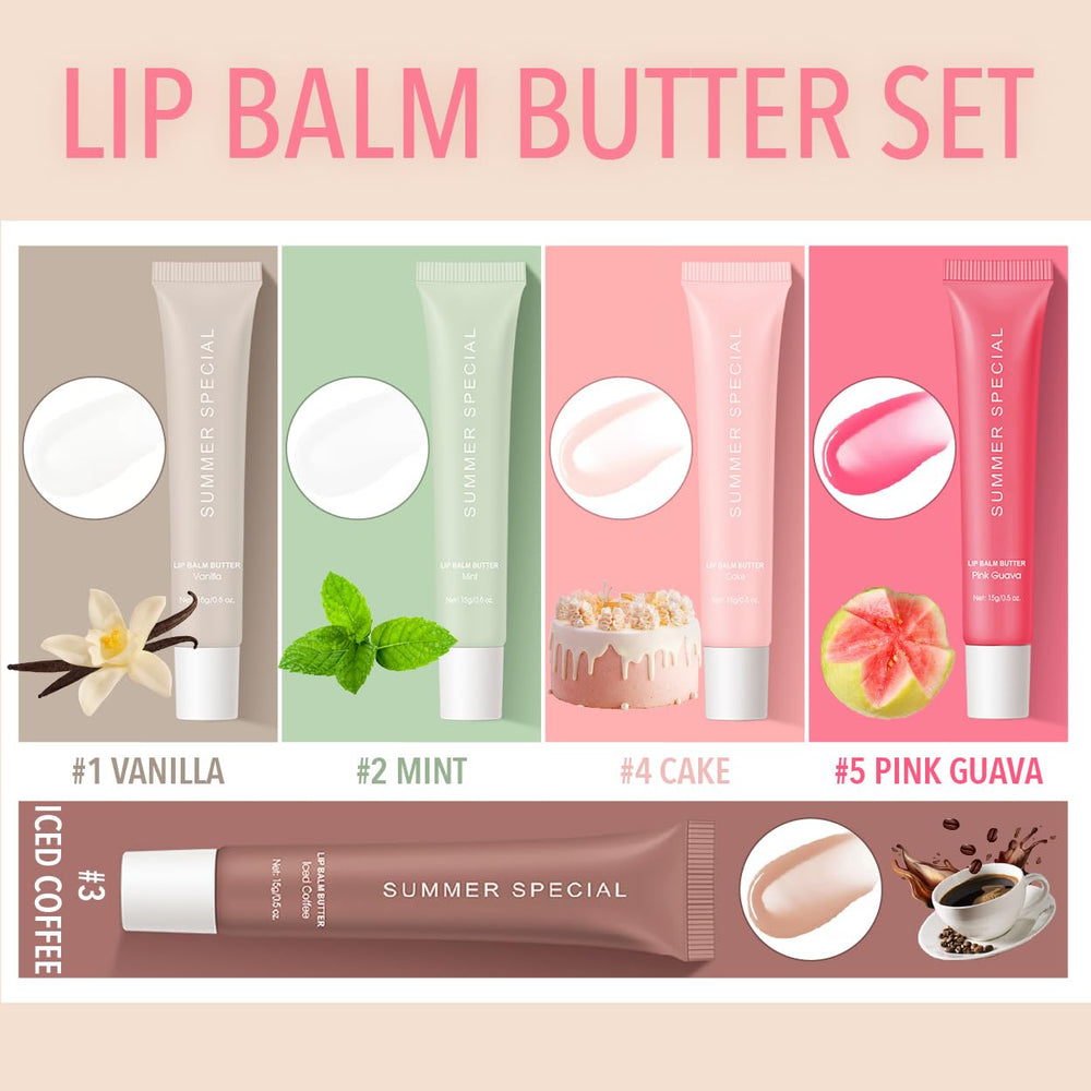 MoJinYuPm balsamo-labios cafe-helado-muestra, perfila y suaviza durante el día