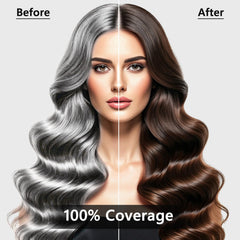 Mokasakiso 3-in-1 formula provides color, conditioning, and smoothing shine.
