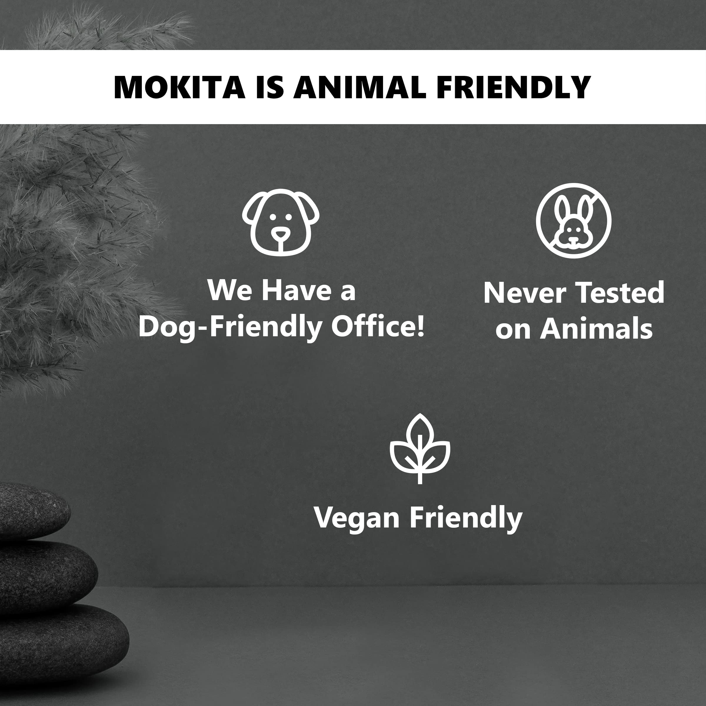 Mokita Naturals Hair Shampoo sulfate-free label underscores clean daily use.