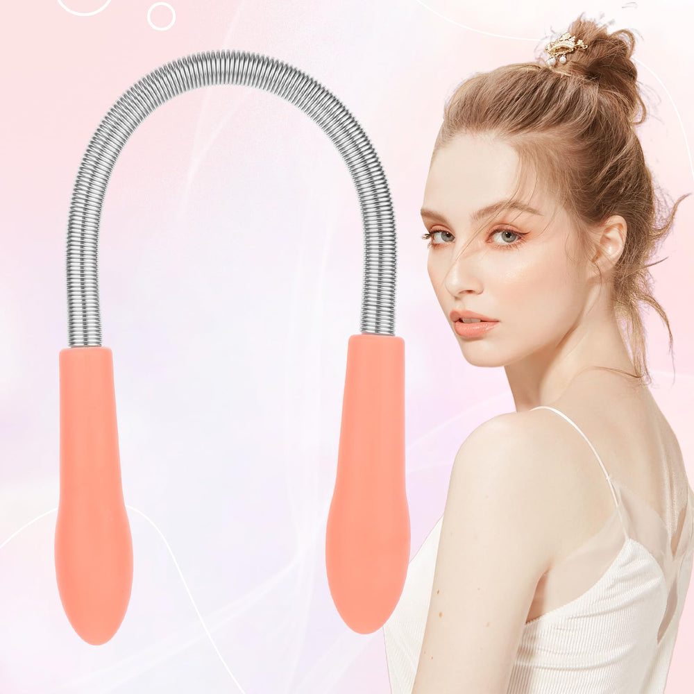 Molain hypoallergenic stainless steel epilator pink for sensitive skin