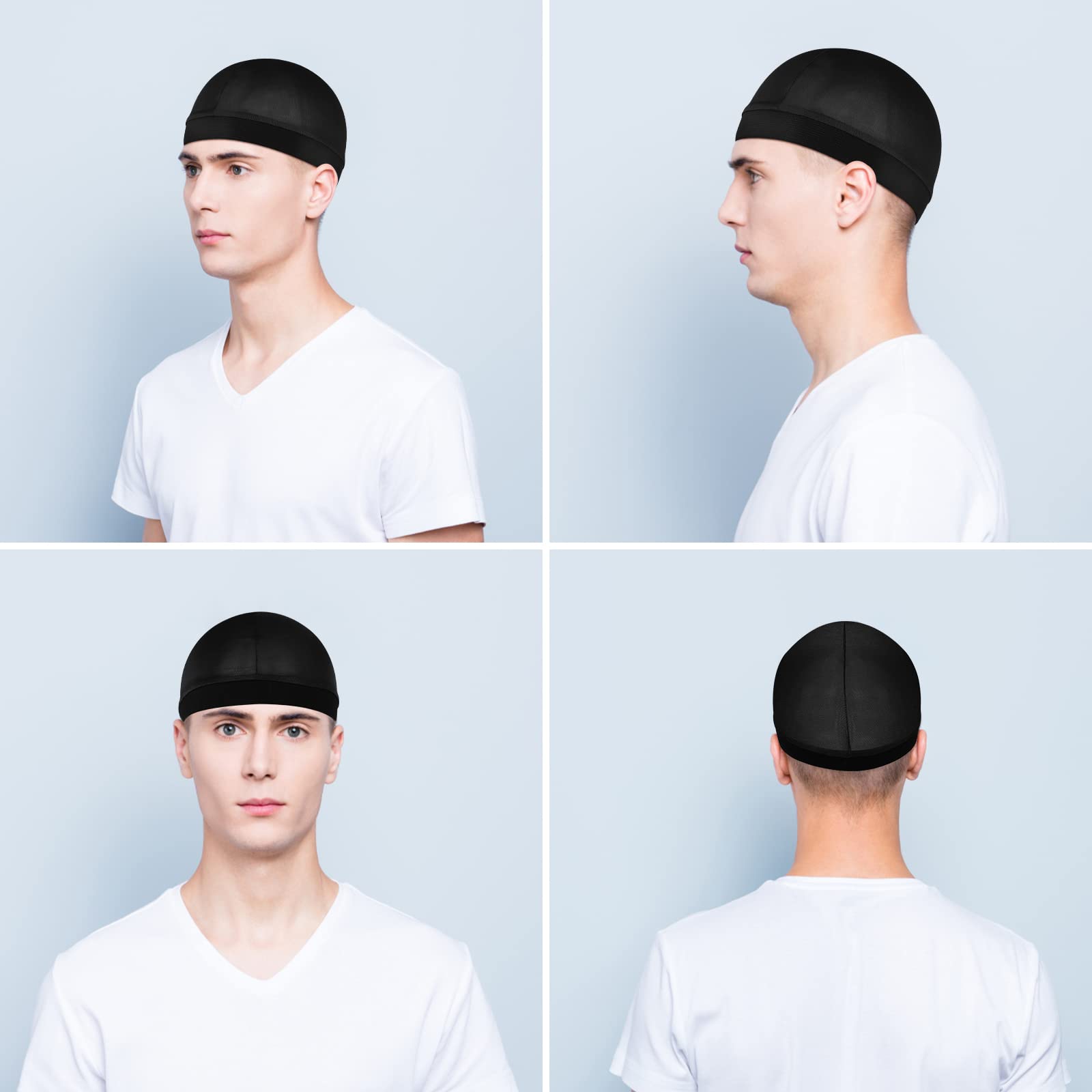 Molain black silk-durag set ships complete and ready for use.