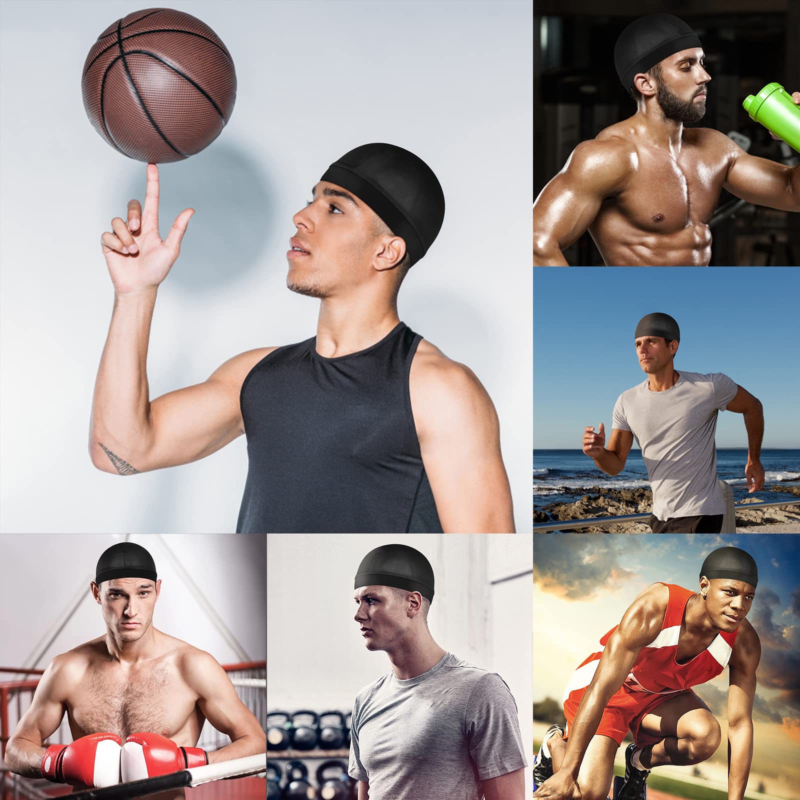 Molain durable soft stocking cap for long hair and daily wear.