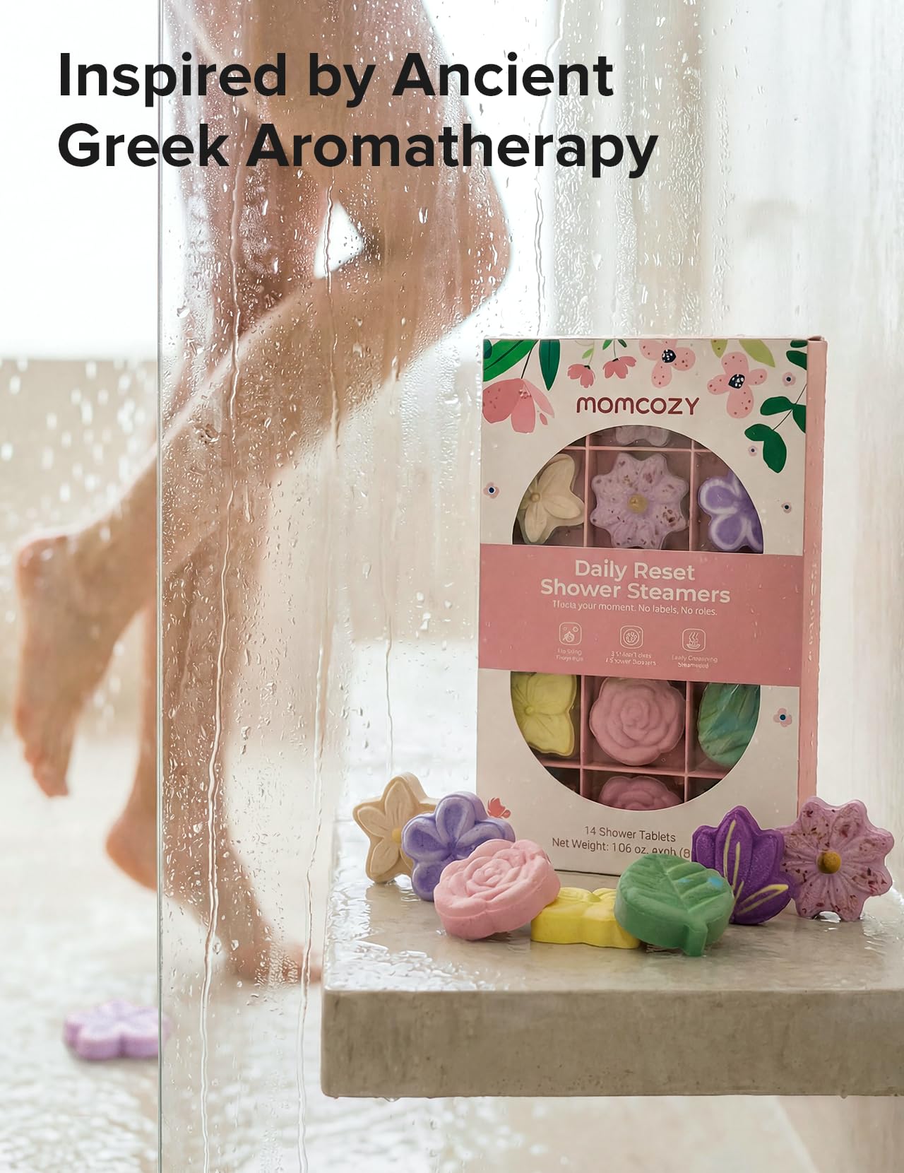 Momcozy gift-pack steamer set provides a spa-like routine for gifting.