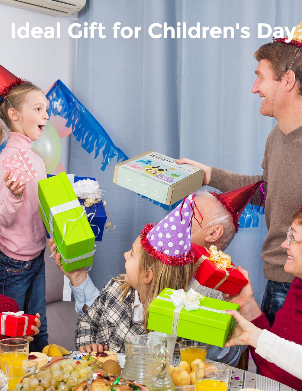 Momcozy gift-ready packaging makes a thoughtful present for kids' celebrations.