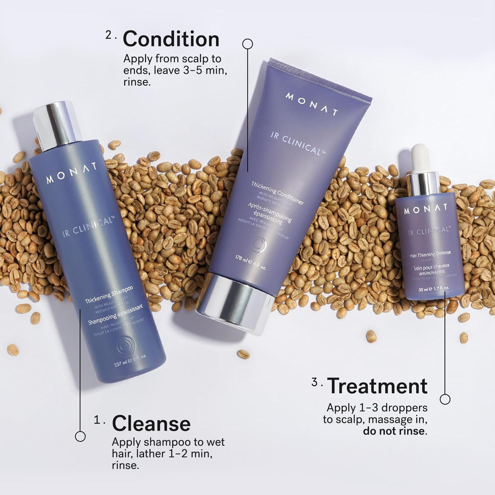 MONAT IR Clinical System dosing cap on bottle supports precise application.