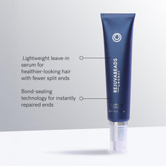 Close-up showing silky hair texture achieved with MONAT Rejuvabeads.