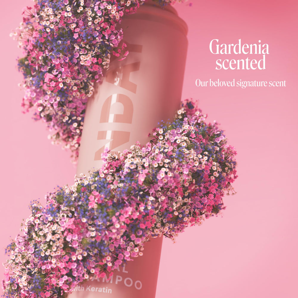 MONDAY Haircare Brunette Dry Shampoo aplicación rápida y fácil entre lavados