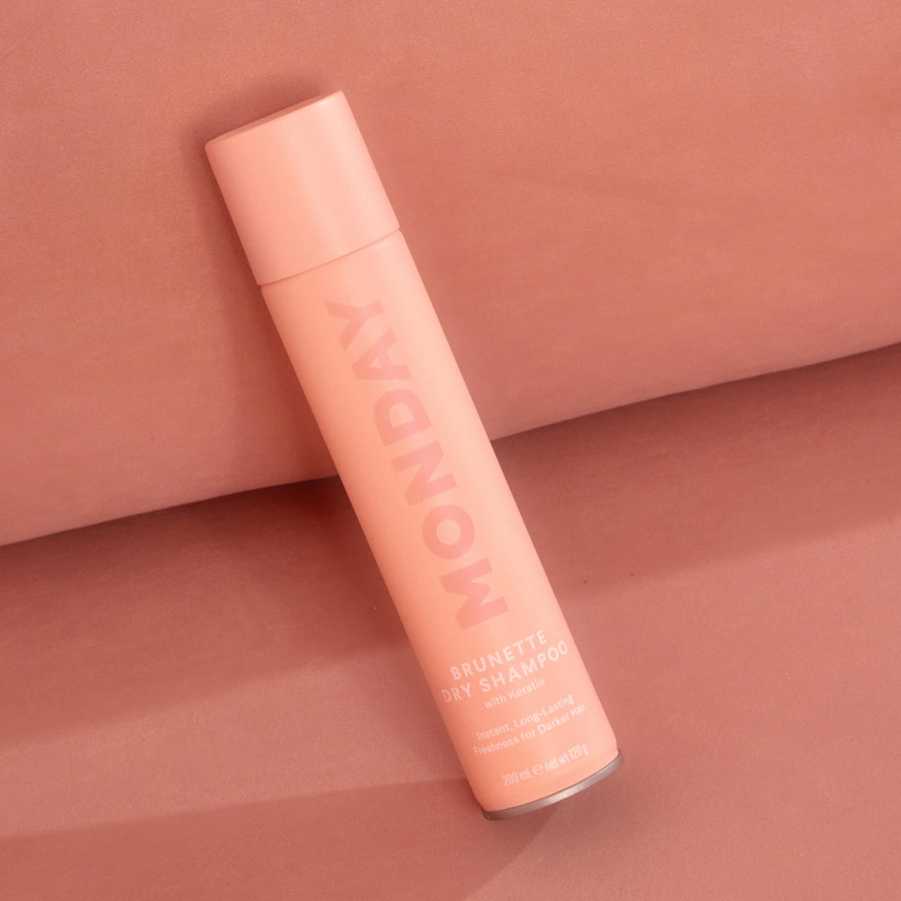 MONDAY Haircare Brunette Dry Shampoo envase reciclable y sostenible
