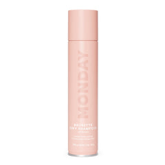 MONDAY Haircare Brunette Dry Shampoo para cabello oscuro, absorbe aceite y refresca entre lavados