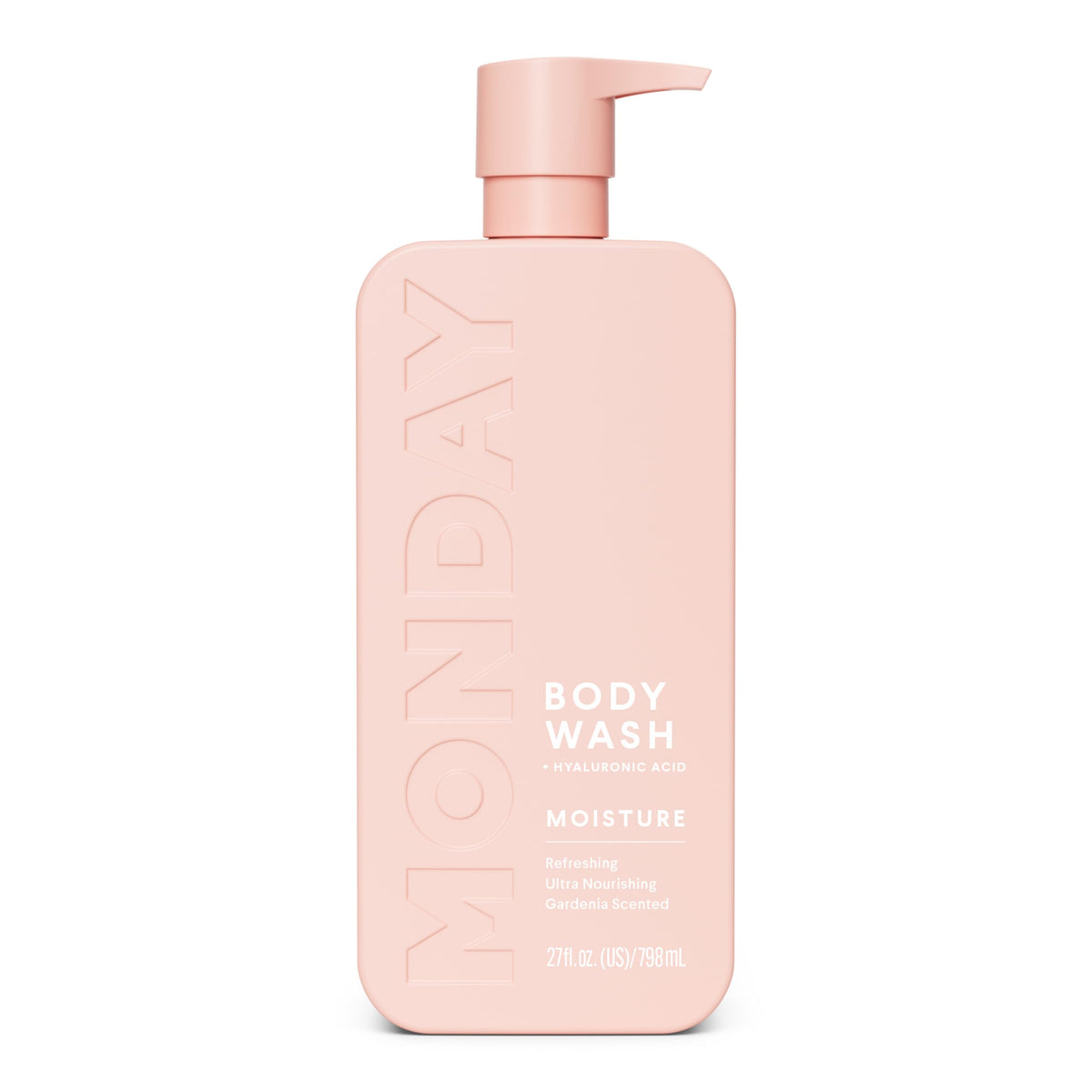 MONDAY HAIRCARE CLEANSE: vertido de la botella para una experiencia refrescante en la ducha diaria