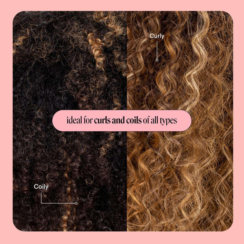 MONDAY CURL DEFINE packaging notes pH balanced formula.