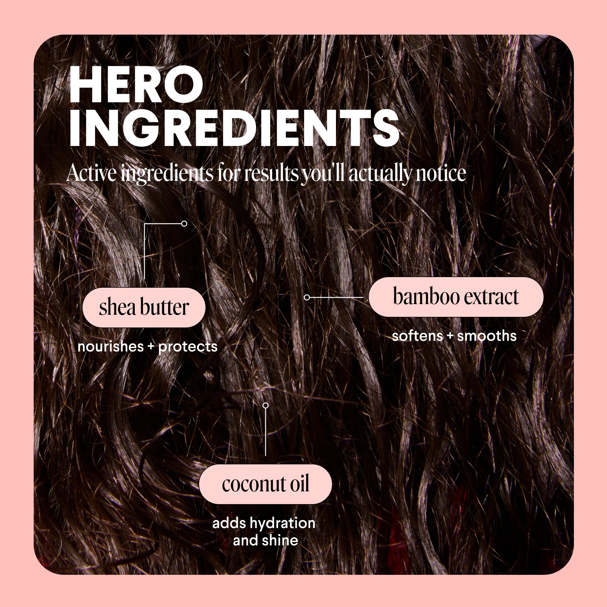 MONDAY Haircare Curl Restore creamy texture shown for easy even distribution.