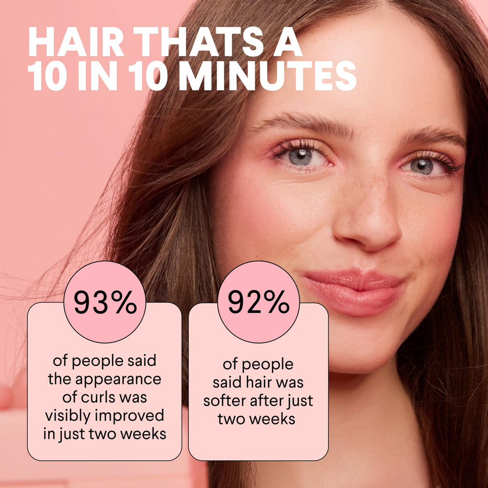 MONDAY Haircare Curl Restore softens coils for a healthier feel.