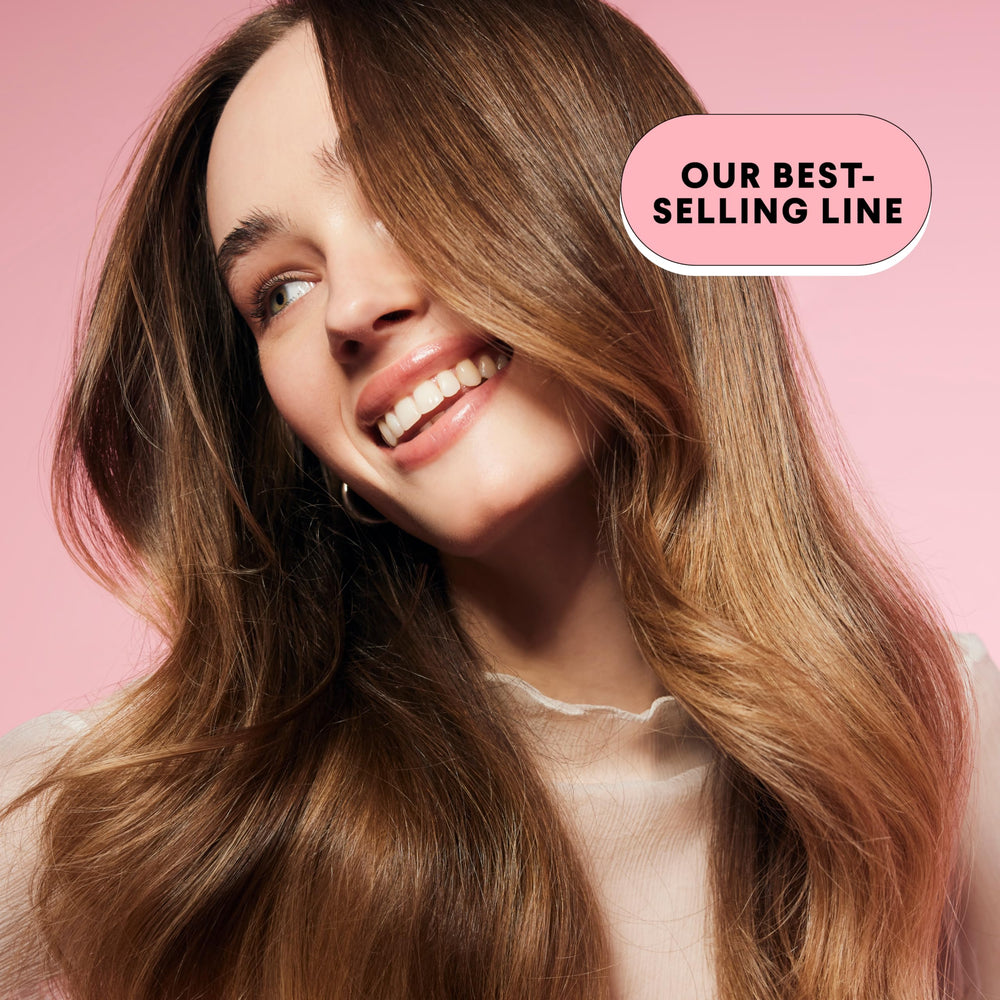 MONDAY Haircare Moisture Conditioner application detail, smoothing coarse strands