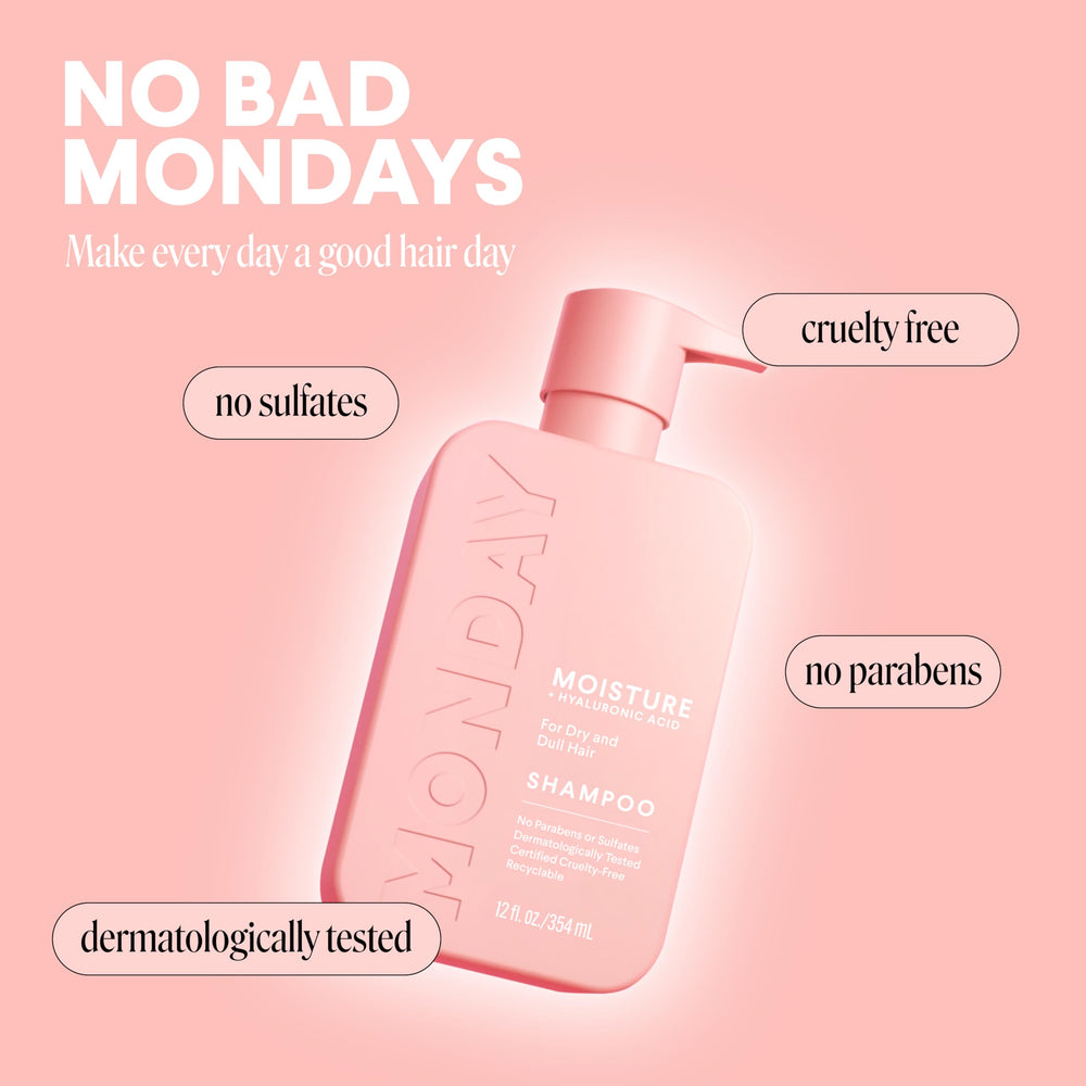 MONDAY HAIRCARE MOISTURE: manteca de karité que sella la cutícula.