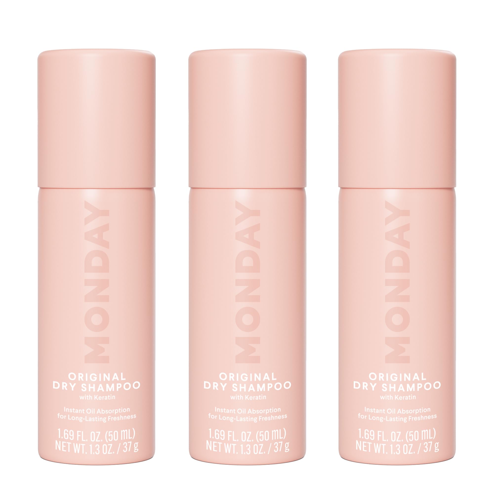 MONDAY HAIRCARE Original champú seco envase: absorbe grasa y refresca entre lavados.