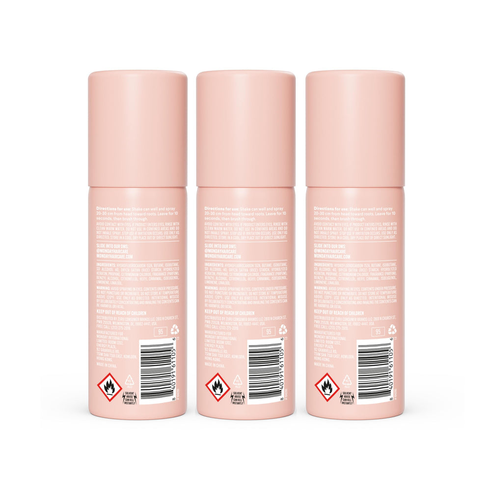MONDAY HAIRCARE Original lata reciclable, envase responsable.