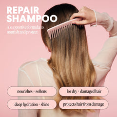 MONDAY Haircare Repair champú con aceite de argán para hidratación profunda