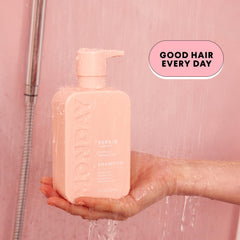 MONDAY Haircare Repair con manteca de karité, textura cremosa
