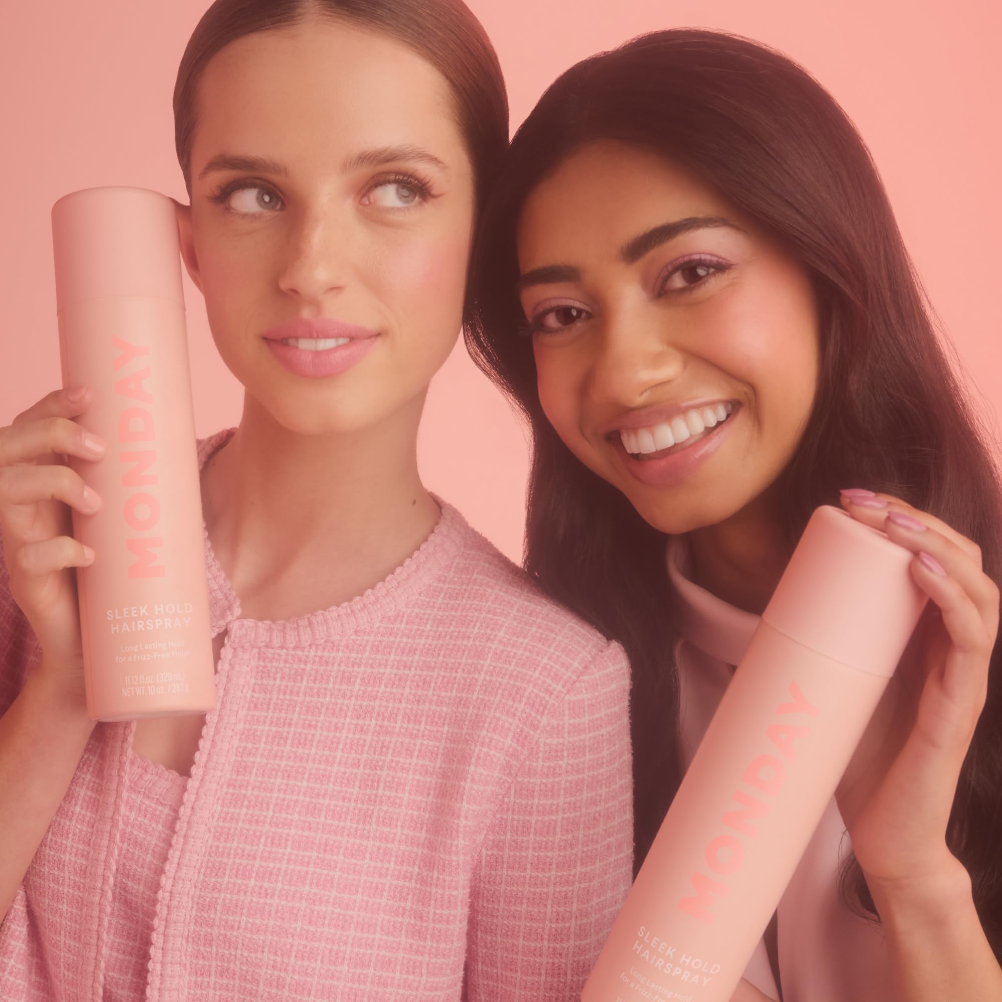 MONDAY HAIRCARE SLEEK HOLD, dermatológicamente probado para uso diario.