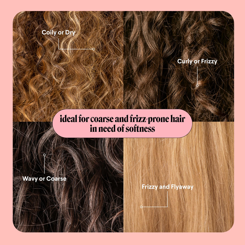MONDAY Haircare Smooth Bottle Pink Top—eye-catching design fits daily routine.