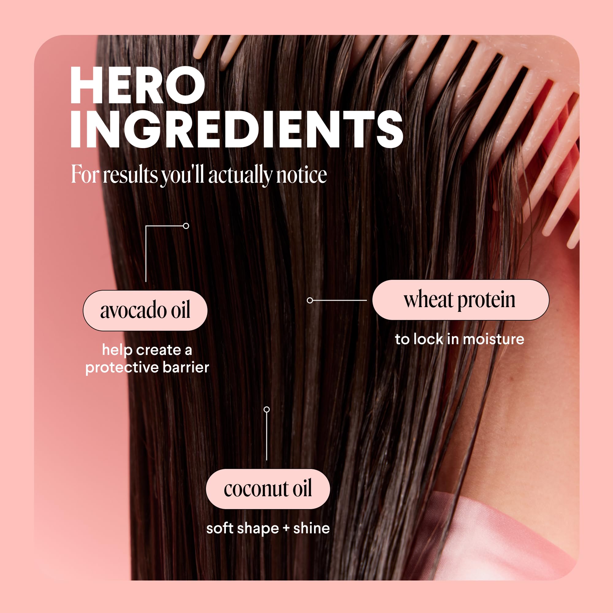 MONDAY HAIRCARE Smooth: cabellos rizados suavizados y definidos.