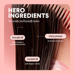 MONDAY HAIRCARE Smooth: cabellos rizados suavizados y definidos.