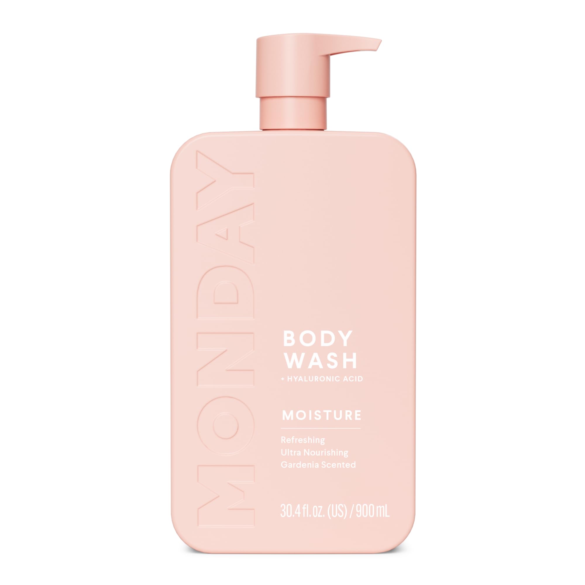 MONDAY HAIRCARE MOISTURE: botella Gardenia para uso diario y piel suave