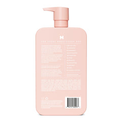 MONDAY HAIRCARE MOISTURE: etiqueta y textura cremosa que hidrata la piel