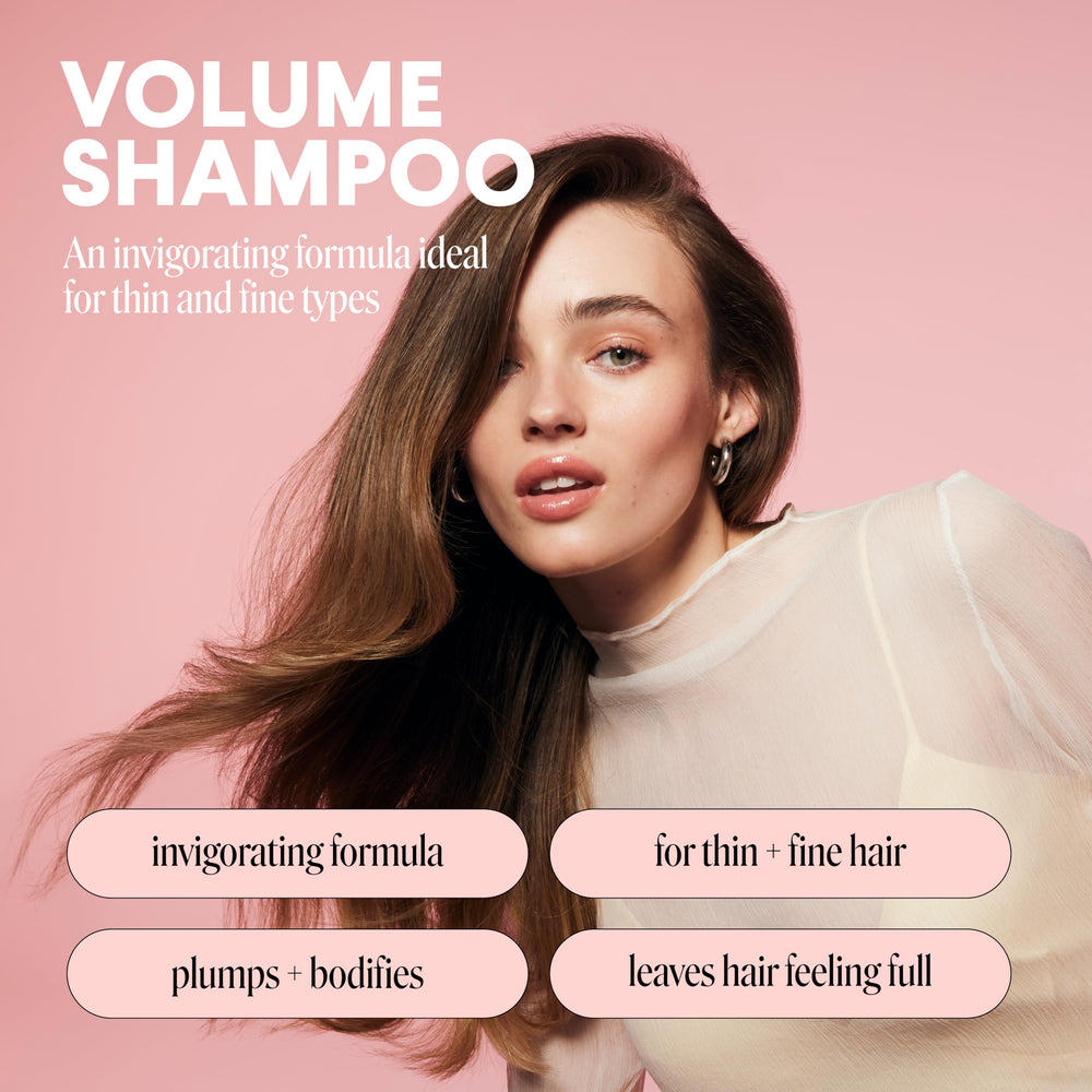 MONDAY Volume Shampoo creamy lather highlighting body and cleanliness