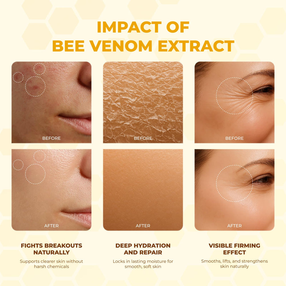 MONIER Crema Veneno de Abeja, textura cremosa que suaviza la piel y aporta brillo ligero.