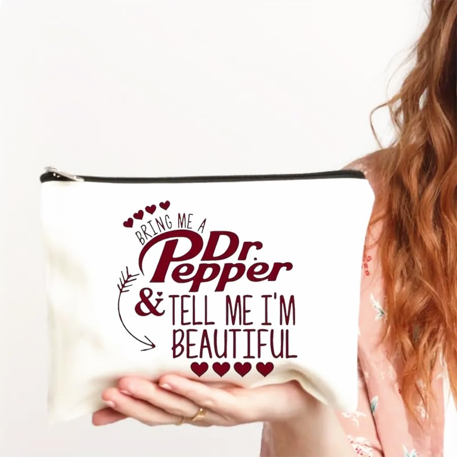 Gift-ready MONNYCAR Dr Pepper Humor bag for holidays