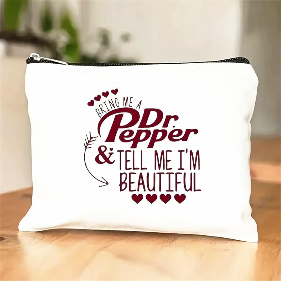Graphic detail shows colorful Dr Pepper motif for a playful gift