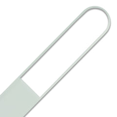 Mont Bleu glass nail file 135mm flat profile for easy handling.