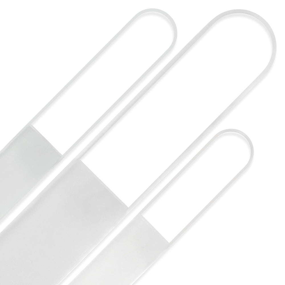 Mont Bleu washable double-sided nail file for easy maintenance.