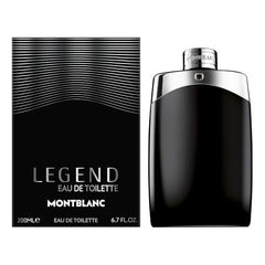 Montblanc Legend bottle side profile showcasing timeless design for everyday elegance