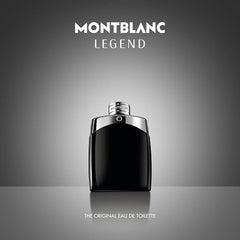 Montblanc Legend box packaging showcased for gifting appeal.