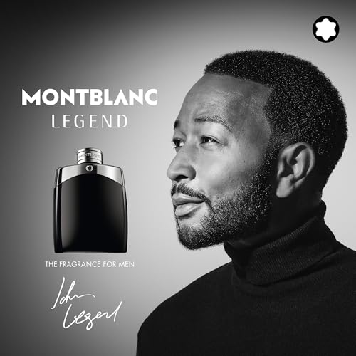 Montblanc Legend cap and logo close-up showing luxury craftsmanship.