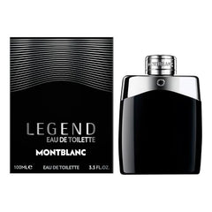 Montblanc Legend EDT packaging box shown, ideal for gifting.